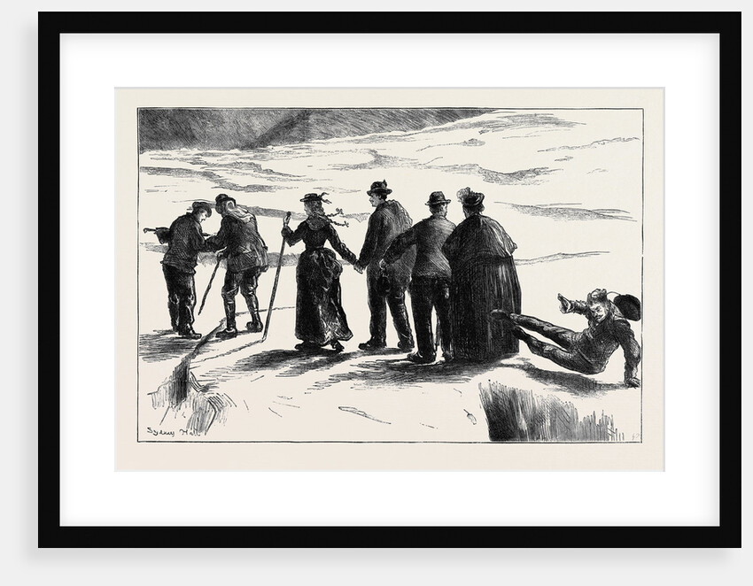 An Autumn Tour in Switzerland: Crossing the Mer De Glace by Anonymous