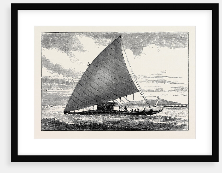 The Annexation of the Fiji Islands: A Fiji Canoe by Anonymous