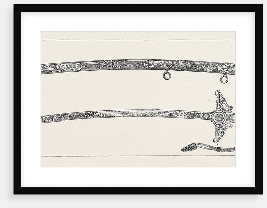 Presentation of a Sword to Sir Garnet Wolsely by the City Corporation: The Sword, October 31, 1874 by Anonymous