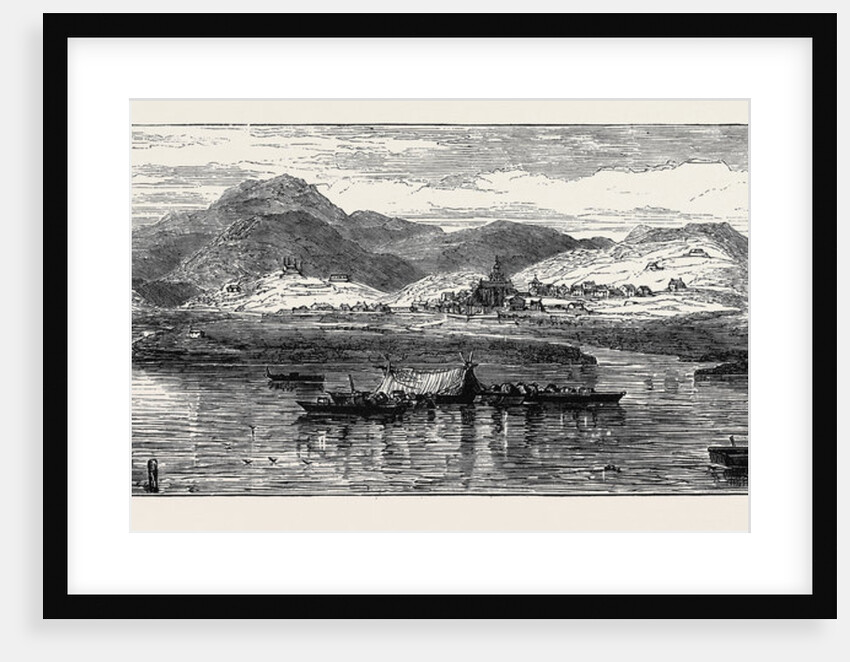 The Civil War in Spain, View of Irun, Besieged by the Carlists by Anonymous