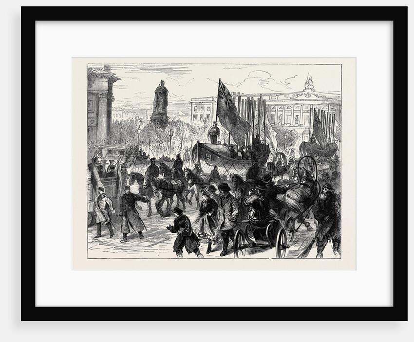 Arrival of the Lifeboats Maria and Alfred at St. Petersburg by Anonymous