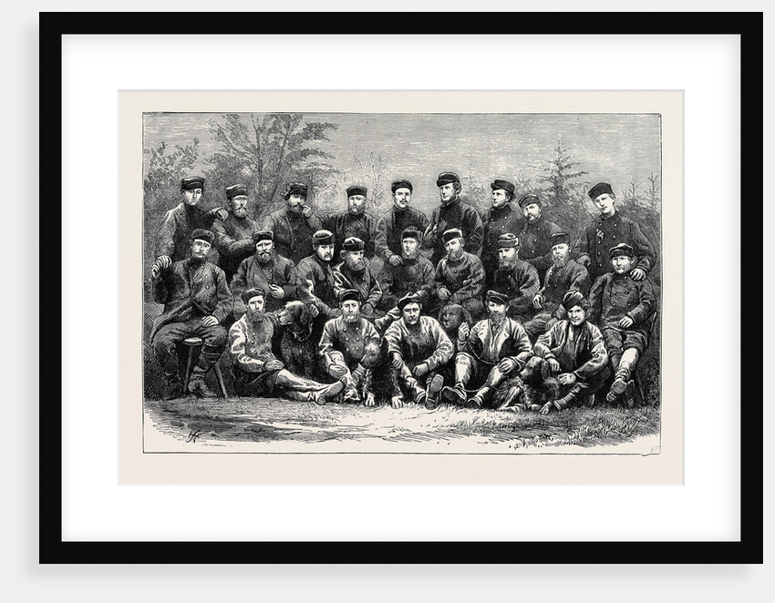 The Austrian Polar Expedition: Officers and Men of the Expedition by Anonymous