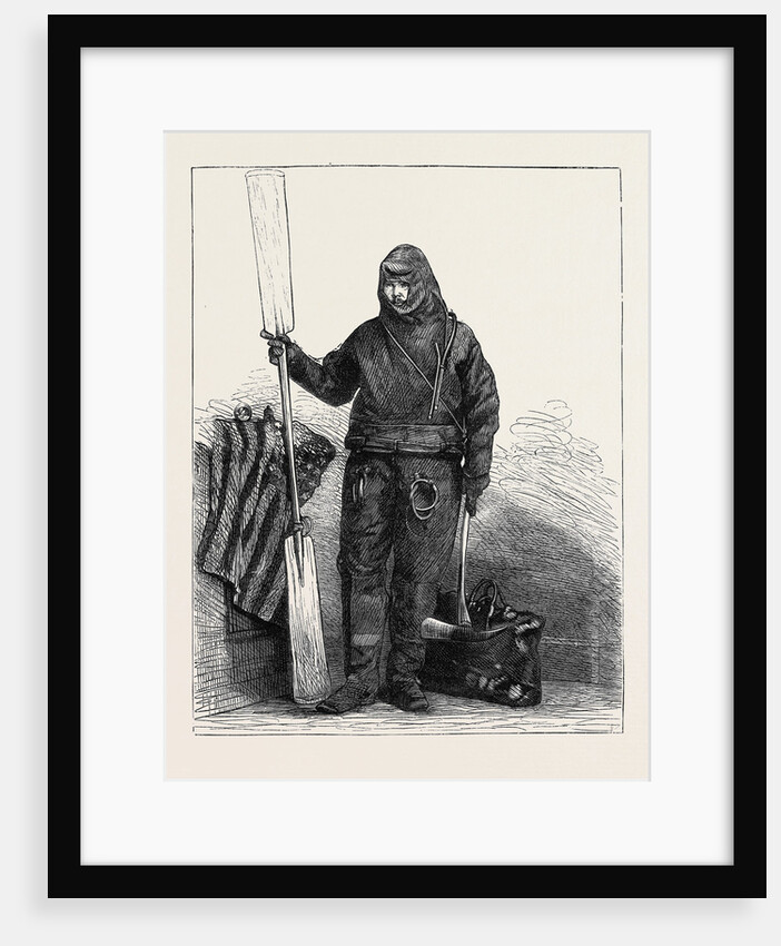 The New American Swimming Apparatus, Captain Boyton in His Aquatic Dress by Anonymous