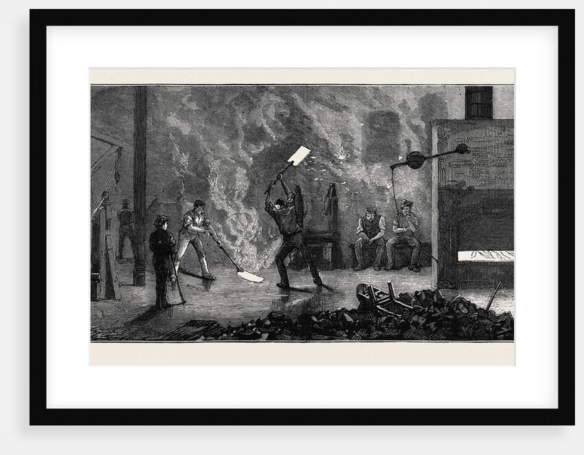 Making Steel for Pens at Messrs. Jessop's Works by Anonymous