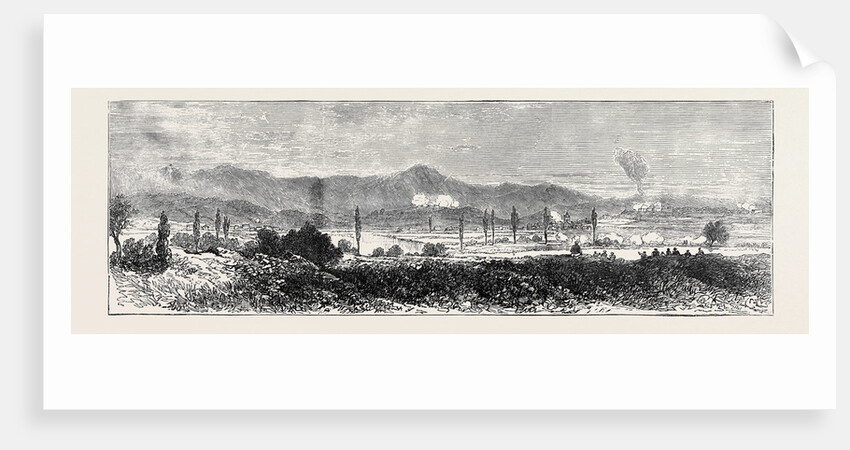 The Civil War in Spain: General View of Operations at the Siege of Irun by Anonymous