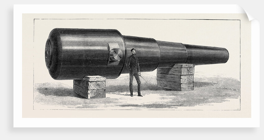 British Artillery: The New Woolwich Infant, 81 Tons by Anonymous