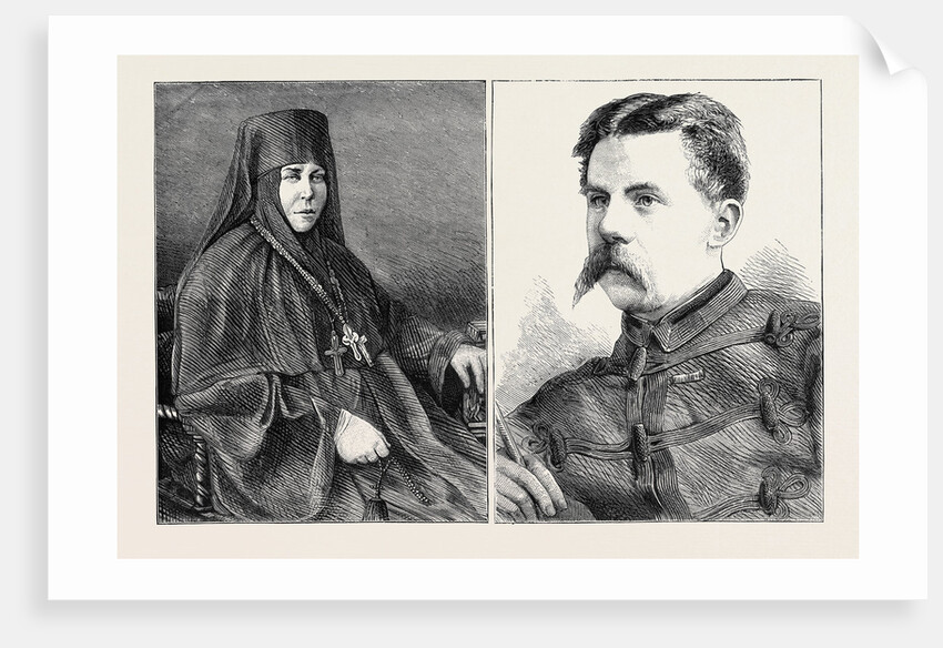 The Baroness Rosen (Mother Metrophane Abbess of Serpuchov) by Anonymous