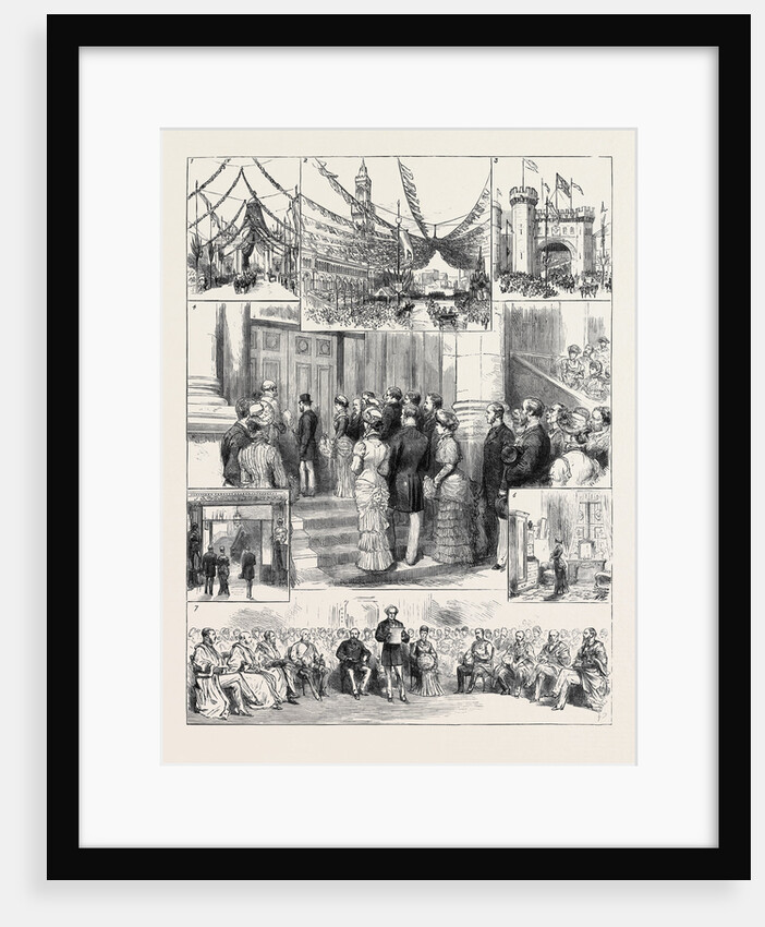 The Prince and Princess of Wales at Bradford by Anonymous