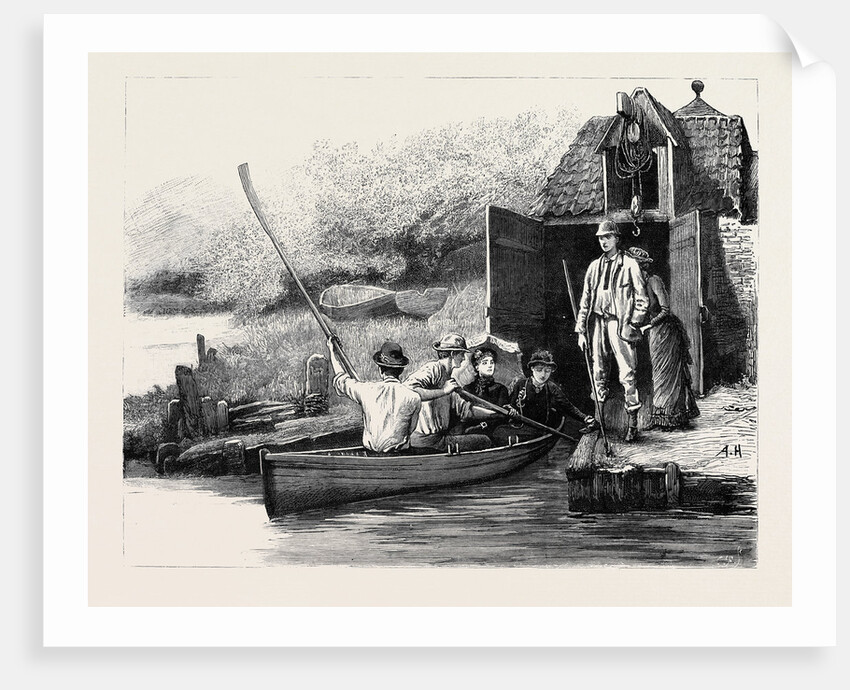 Kit, a Memory; the Barge Was Got Ready First; Mrs. Medway and Trenna Placed Themselves on the Cushioned Seat by Anonymous
