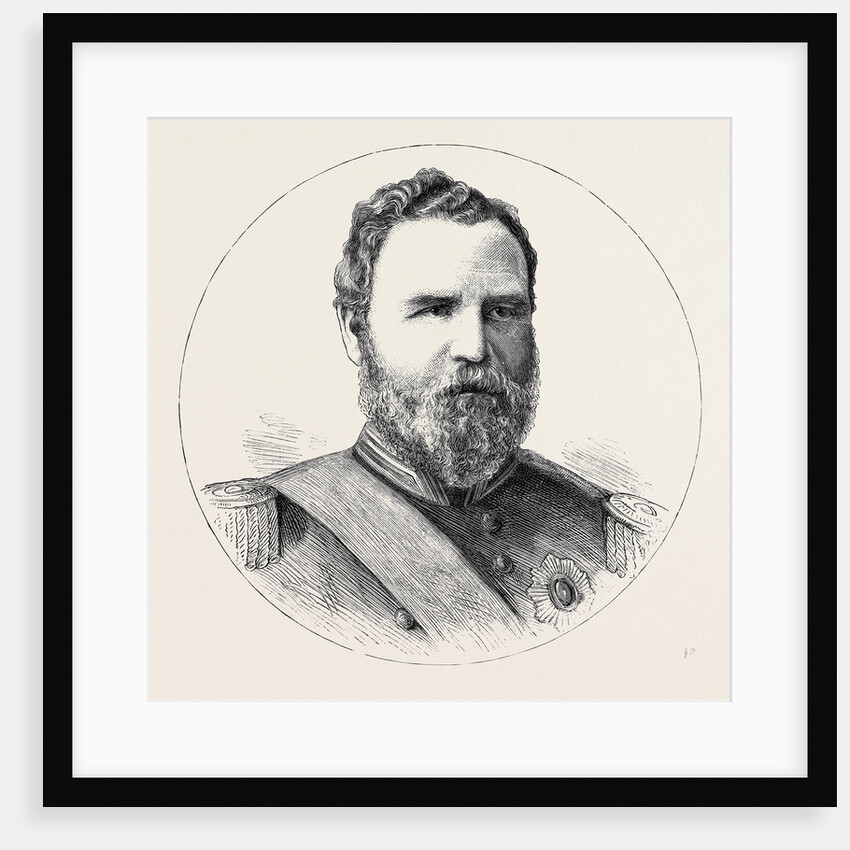 Vice-Admiral Sir Frederick Beauchamp Paget Seymour, G.C.B., Commander-in-Chief of the Mediterranean Fleet Before Alexandria, Egypt by Anonymous