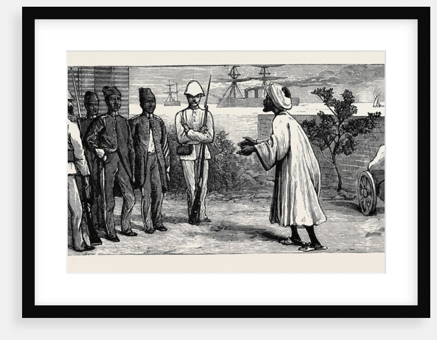 The Occupation of Alexandria: Egyptian Prisoners in the Arsenal by Anonymous
