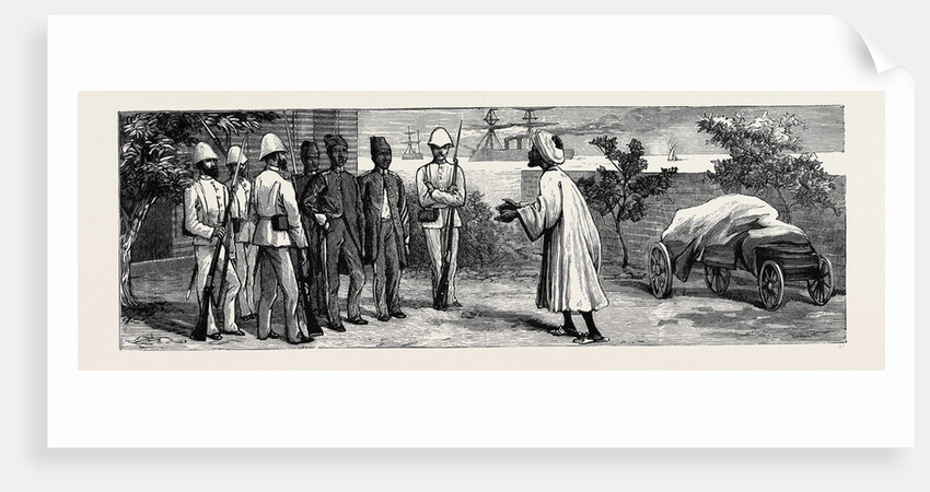 The Occupation of Alexandria: Egyptian Prisoners in the Arsenal by Anonymous