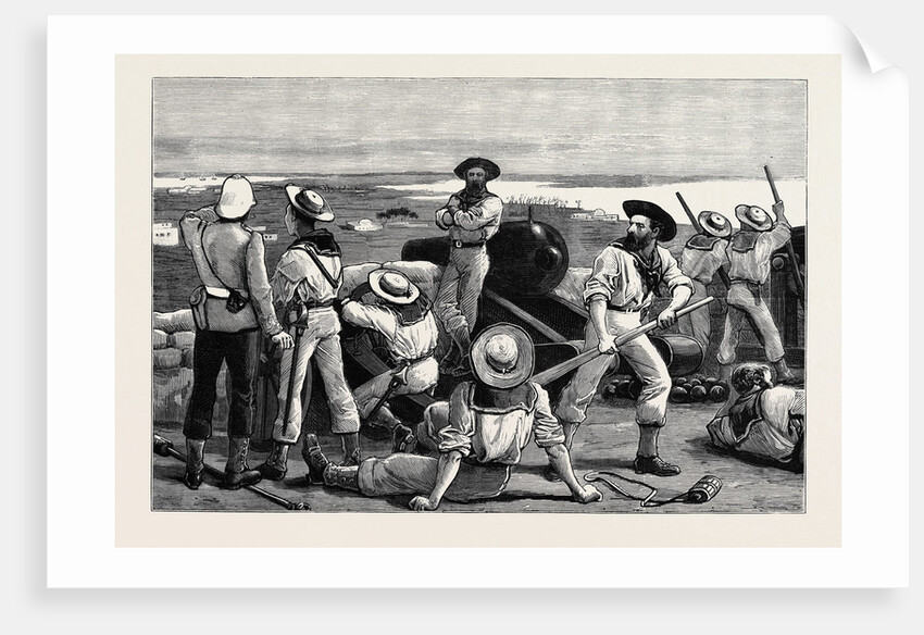 Blue-Jackets in Possession at Fort Kom-El-Dik, Alexandria by Anonymous