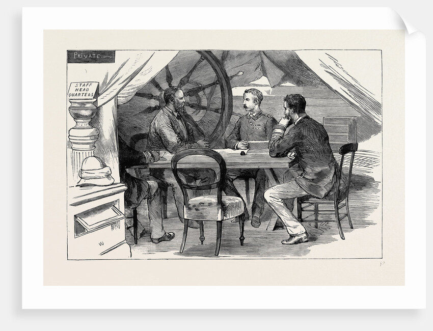 A Council of War on Board H.M.S. Helicon by Anonymous