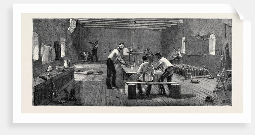 The War in Egypt, Fort Mex, Alexandria: Officers' Quarters in the Fort by Anonymous