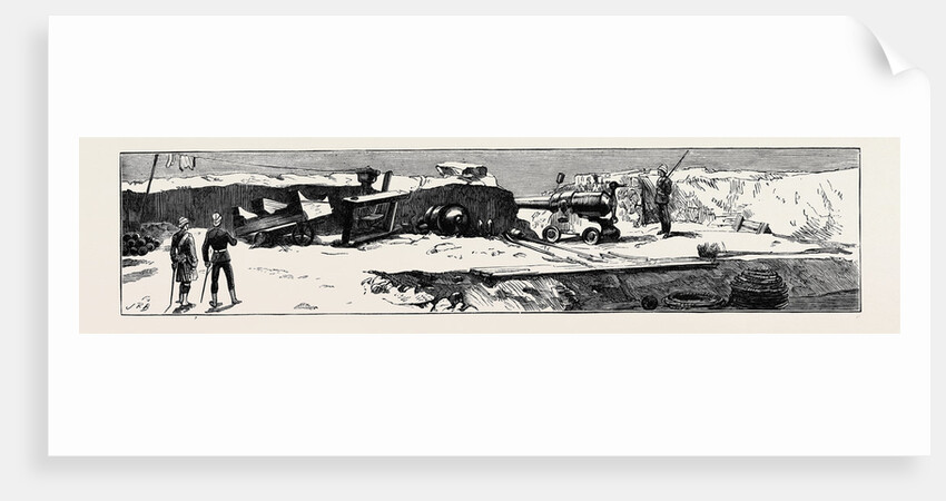 The War in Egypt, Fort Mex, Alexandria: The South-West Corner of the Fort by Anonymous
