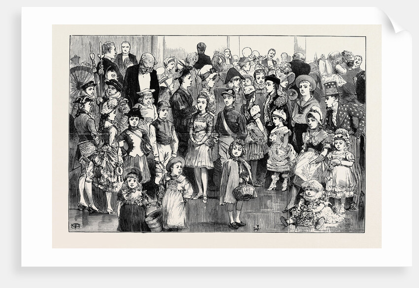 The Preston Guild Festival: The Children's Fancy Dress Ball in the Public Hall by Anonymous