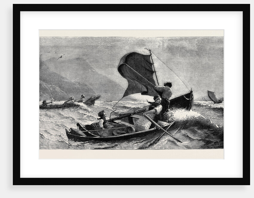 A Norwegian Fishing-Boat by Anonymous