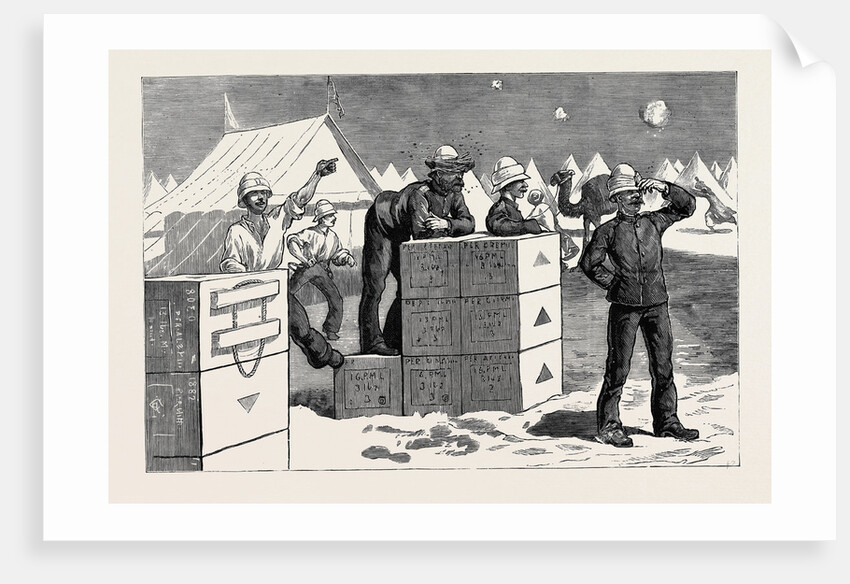 The First Rifle Volunteers Under Fire: The Post Office Corps at Kassassin, September 9 by Anonymous