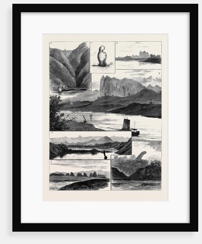 The Colquhoun-Wahab Expedition Through China, Scenes on the Canton River by Anonymous