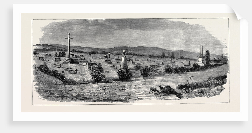 The Recent Campaign in Egypt: Graves of British Officers and Soldiers at Ismailia by Anonymous