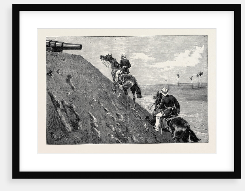 The Recent Campaign in Egypt, the Forts in Aboukir Bay: Getting Into a Fort at Aboukir Bay, the Entrance Gate Had Been Secured by Anonymous