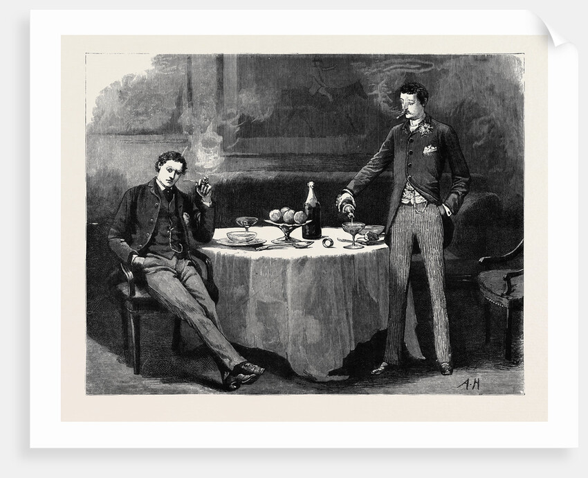 Kit, a Memory; Mark Noticed that His Friend Drank Nothing But Champagne by Anonymous