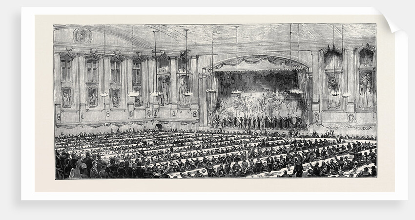 The Return of the Soldiers and Sailors from Egypt: Banquet at Devonport to the Seamen of the Fleet Engaged in the Recent Campaign by Anonymous