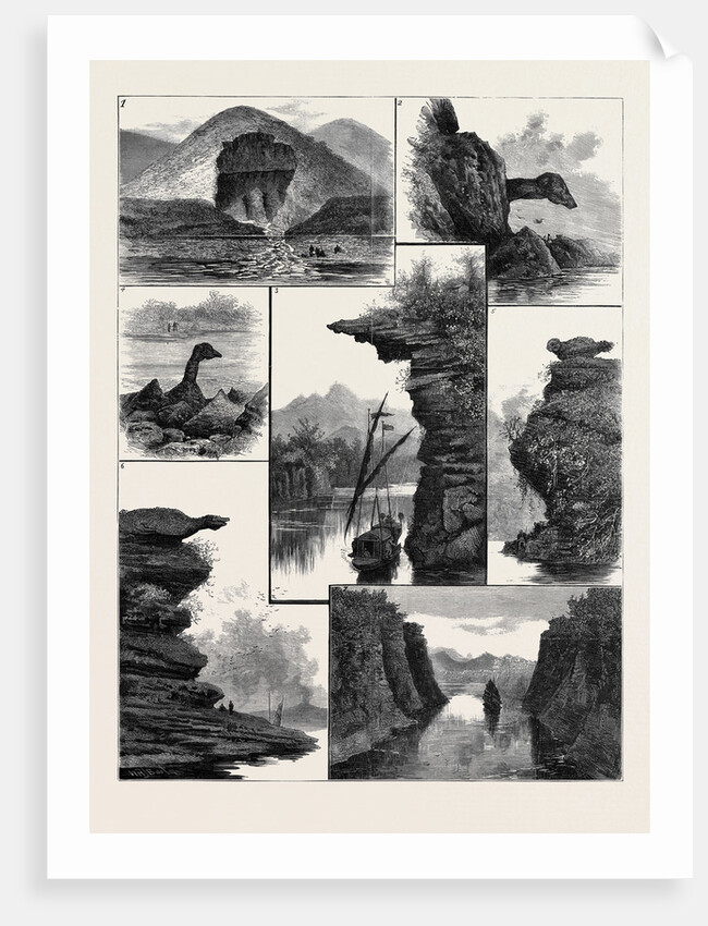 The Colquhoun Expedition Through Southern China, Scenes on the Canton River by Anonymous