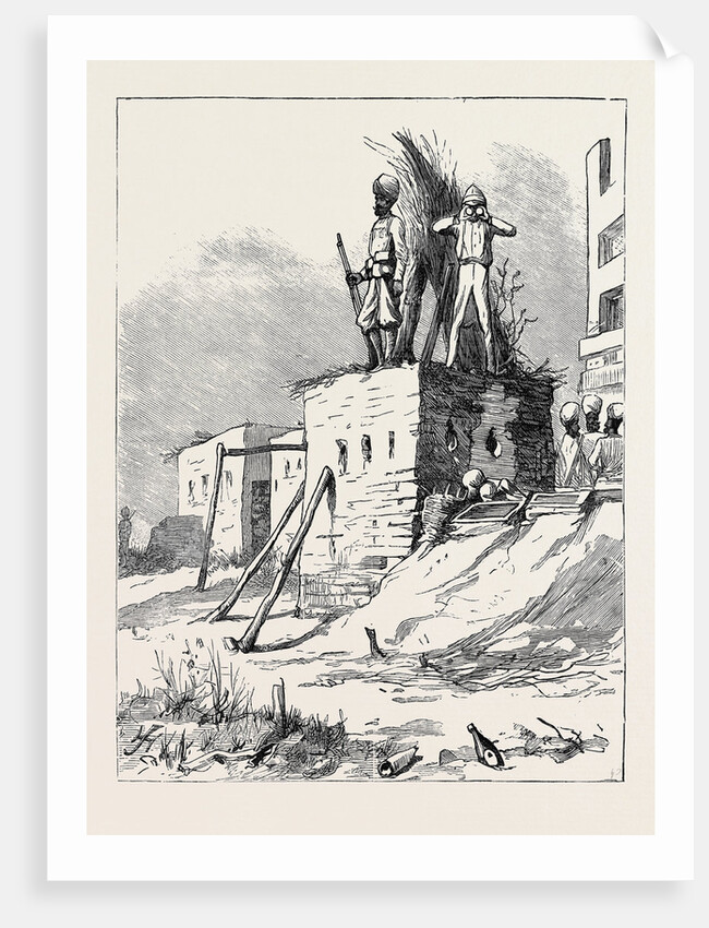 With the Indian Contingent in Egypt: An Outpost by Anonymous