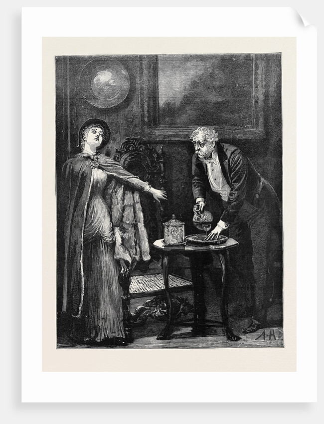 Kit, a Memory; the Wine Was Brought, and Mr. Braithwaite Held It Out to Her by Anonymous