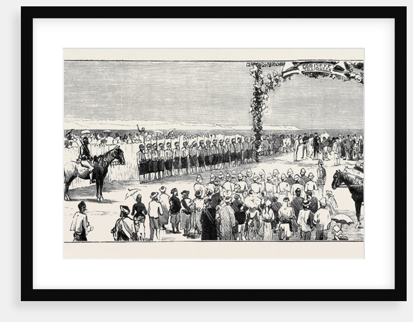 The High Commissioner Opening the New Pier, Larnaka, Cyprus by Anonymous