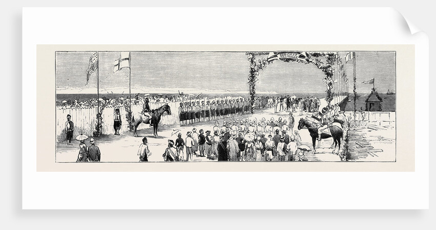 The High Commissioner Opening the New Pier, Larnaka, Cyprus by Anonymous