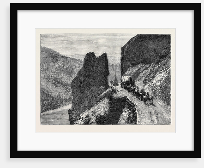 The Great Bluff on the Thompson River, British Columbia by Anonymous