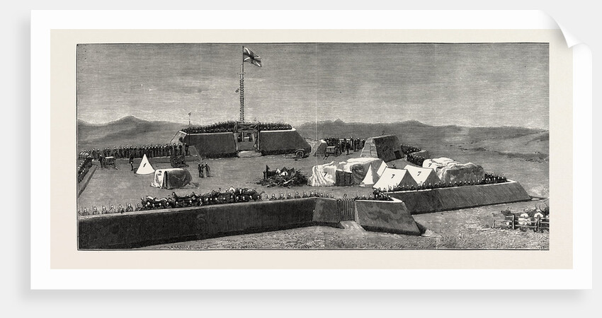 Fort Curtis a New Fort Just Built on the Ekowe Flats Zululand by Anonymous