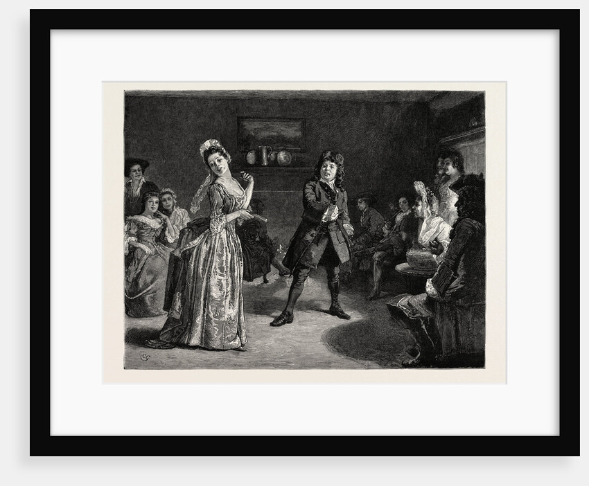 Dorothy Forster: She Sometimes Comes Sweeping Across the Floor As If She Had Whole Yards of Train behind Her. by Anonymous