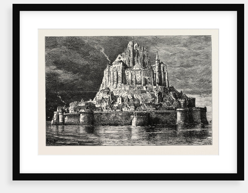 Mont St. Michel Normandy France by Anonymous