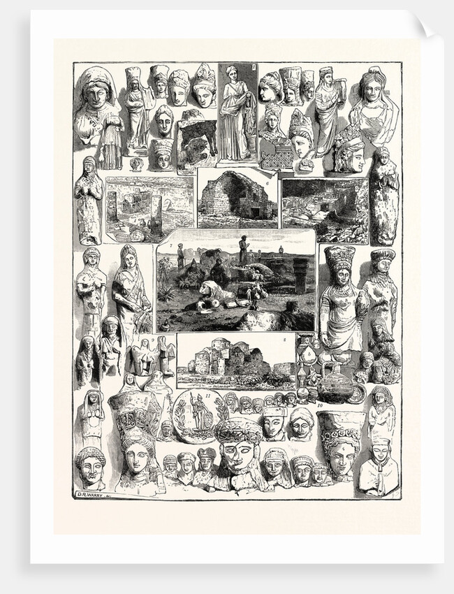 Cypriote Antiquities Discovered at the Temple of Artemis at Achna and at Salamis by Anonymous