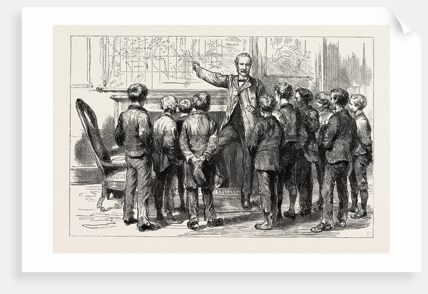 Gordon at Gravesend 1867: Teaching the Ragged Boys His Kings by Anonymous