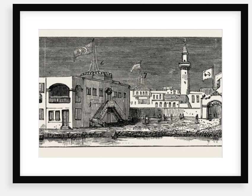 The Rebellion in the Soudan: The Landing Place at Suakim by Anonymous