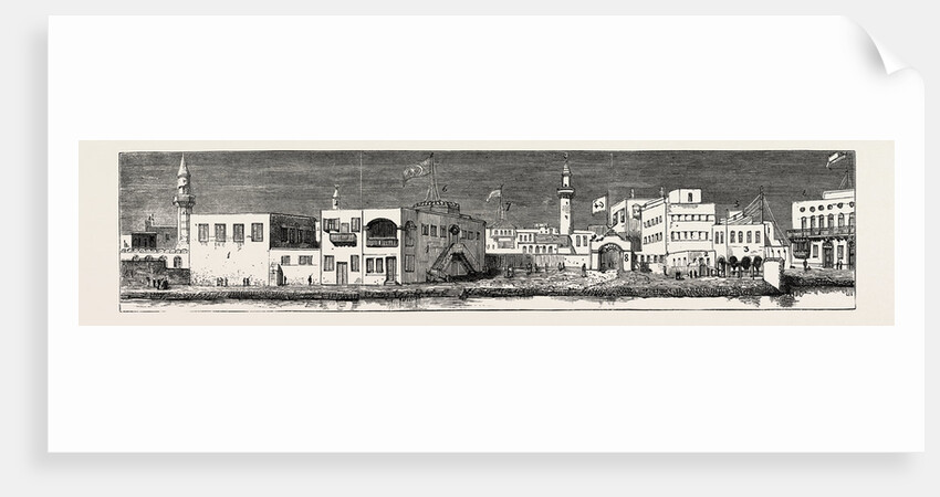 The Rebellion in the Soudan: The Landing Place at Suakim by Anonymous