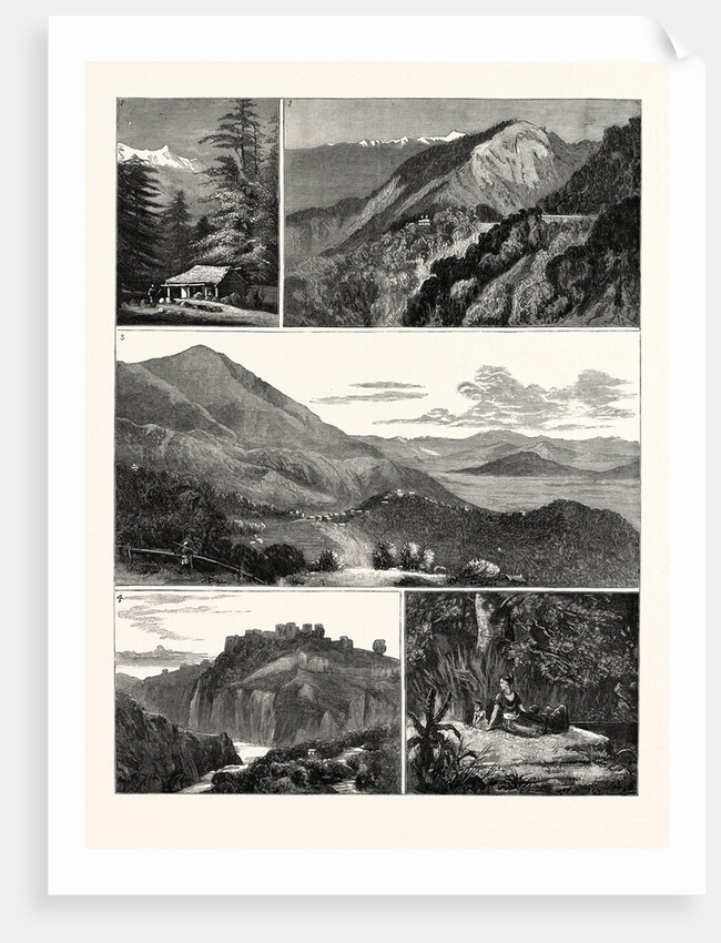 On the Way to an Indian Hill Station by Anonymous