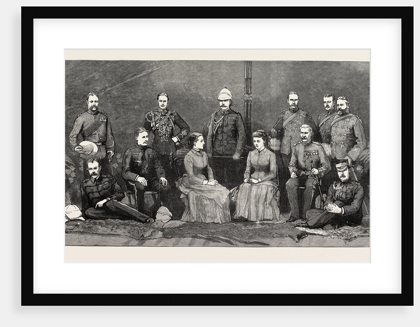 The Duke and Duchess of Connaught at Meerut India by Anonymous