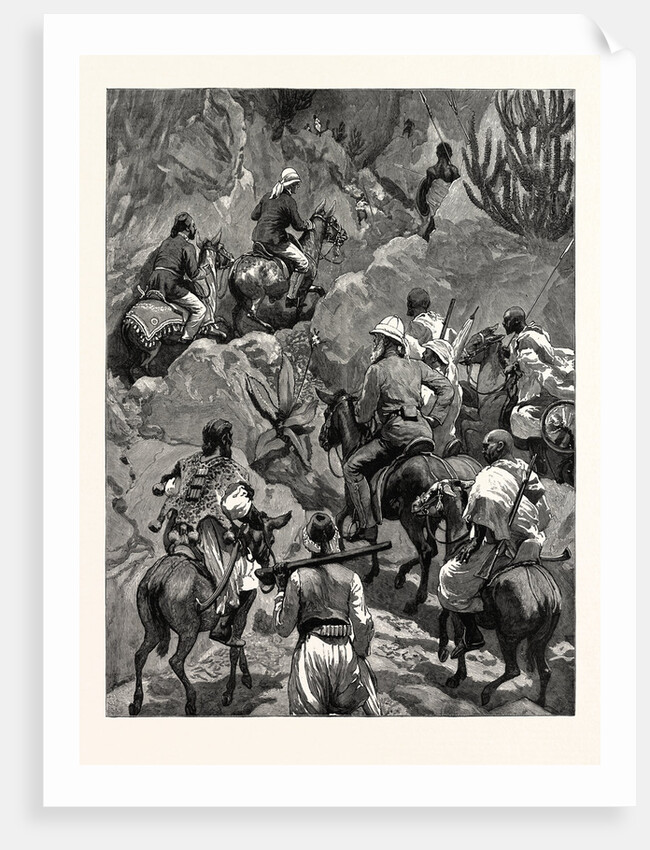 With Admiral Sir W. Hewett's Embassy to King John of Abyssinia the Best Part of the Maiensi Pass by Anonymous