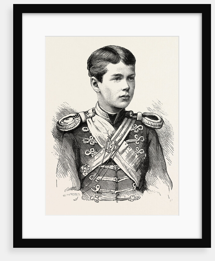 The Hereditary Grand Duke Nicholas Alexandrovitch of Russia Czarevitch by Anonymous
