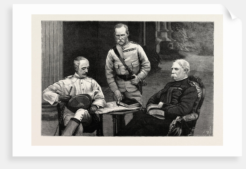 A Meeting of the Commanders-in-Chief of the Army in India by Anonymous