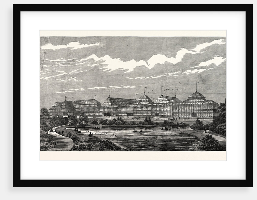 The Albert Exhibition Palace Battersea Park London UK by Anonymous