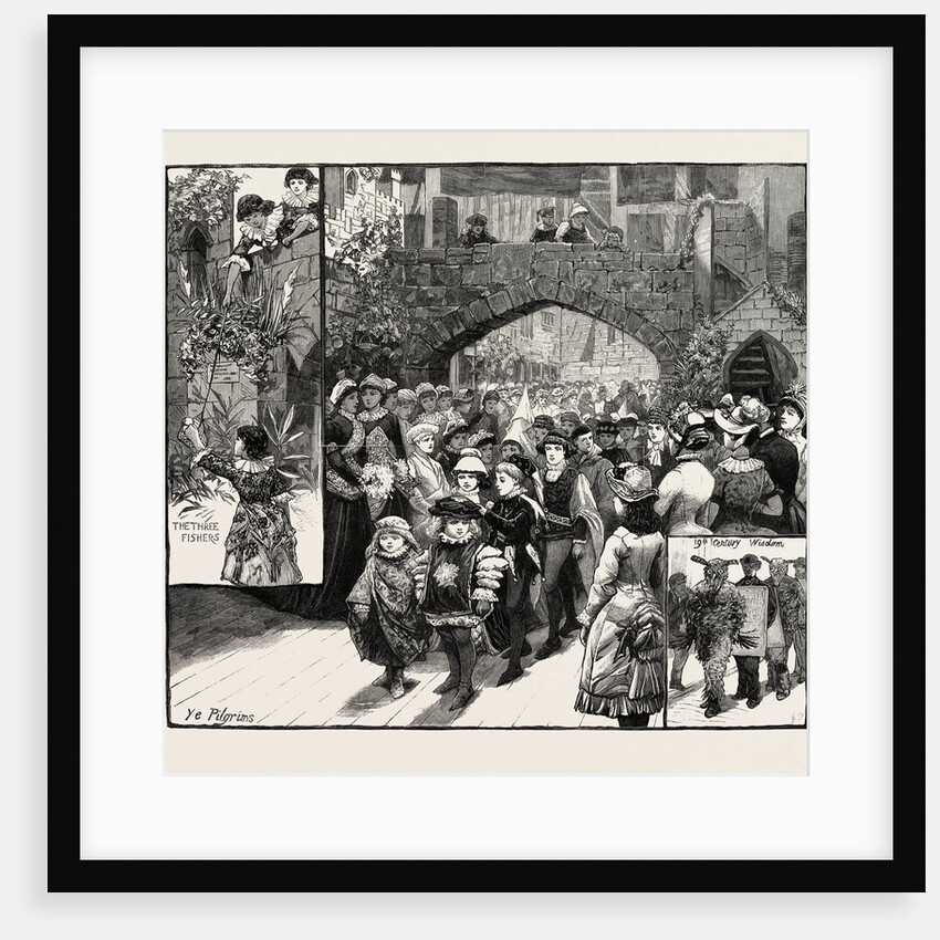 The Medieval Market at Knightsbridge for the Benefit of the College for Training Teachers of the Deaf at Ealing London UK by Anonymous