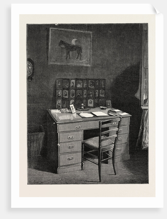 The Late Duke of Albany: The Duke's Study in the Villa Nevada Cannes by Anonymous