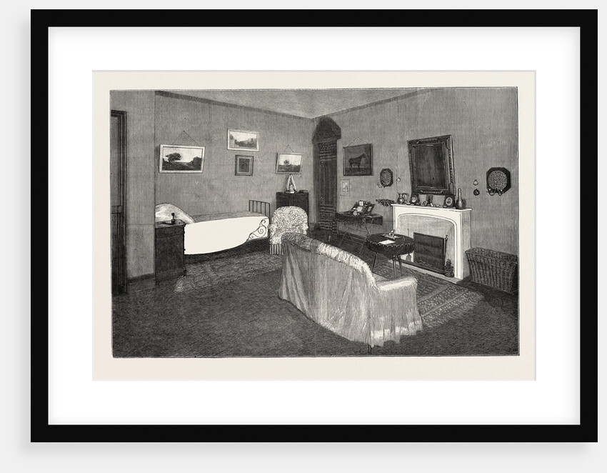 The Late Duke of Albany: The Bedroom in which the Duke Died Villa Nevada Cannes by Anonymous